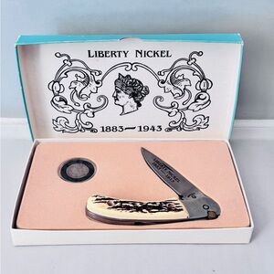 VINTAGE Cherokee Collector 1907 Liberty Nickel Coin